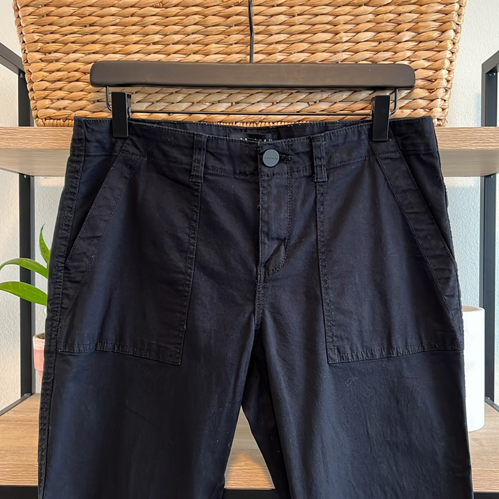 Anthropologie Sanctuary Admiral Mid-Rise Twill Ankle Utility Pant, 29